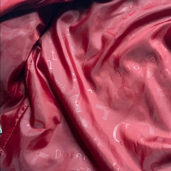 Zara Red Leather Jacket - Picture 5 of 5